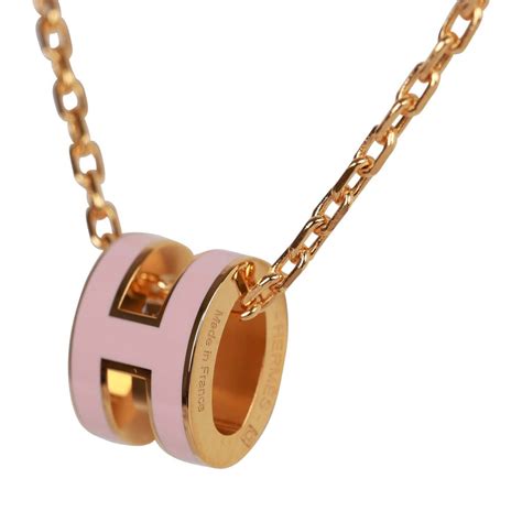 hermes h nexklace|hermes mini pop necklace.